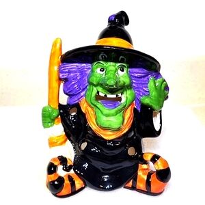 Candle Holder Crippy Witch New no tags